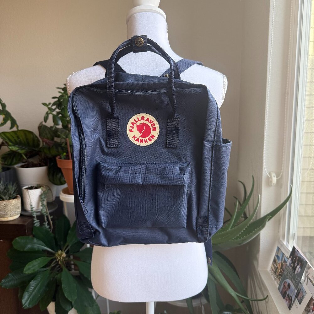 Fjallraven Kanken Blue Backpack- NEVER USED